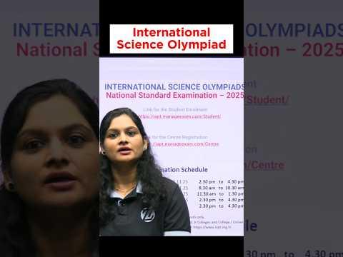 🌍 International Science Olympiad Date OUT! 🚀 Prep for Glory! #ScienceOlympiad #JEEAdvanced