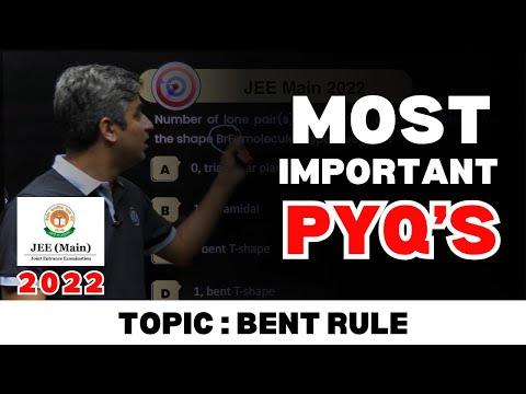 Most important PYQ Topic Bent Rule 📐 Crack exams with ease! #JEEMain2026 #JEEadvanced  #Faridabad