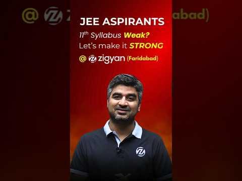 Your JEE 2026 Journey Starts Here – Strengthen Every Concept, Every Chapter 🔥 #Class11Revision