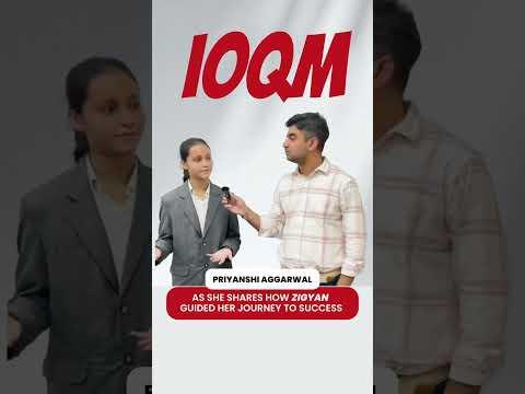 How Zigyan guided Priyanshi’s journey from learner to RMO qualifier 💫 | #Zigyan #ioqm2025 #ioqm 