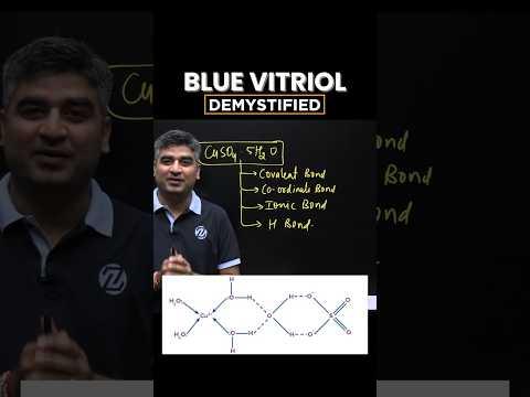 Blue Vitriol Demystified 🔷 Quick Chemistry Facts! #JEEMain2026 #JEEadvanced #NEET2026 #Faridabad