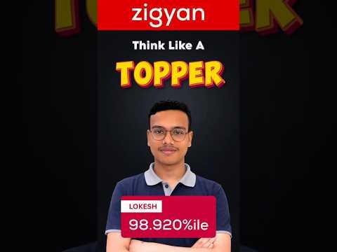 Think Like a Topper 🧠 The Mindset That Creates Rankers #jeemain2026