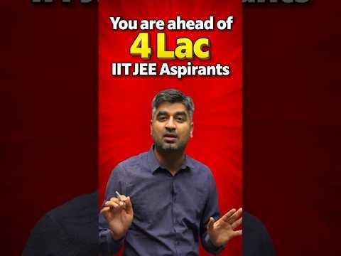 You’re Ahead of 4 Lakh JEE Aspirants 🚀 Keep Going! #jeemain2026 #jeemains