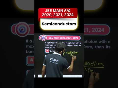 Semiconductors PYQ 2020–21–24 💡 | Score Easy Marks Fast! #ZigyanOfficial #JEEMain2026