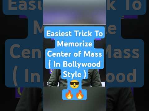 CENTRE OF MASS TRICK IN BOLLYWOOD STYLE 😎🔥|| PHYSICS || JEE || NEET || CUET || ZIGYAN FARIDABAD