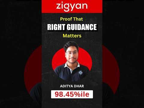 98.45%ile in JEE 🔥 Proof That Right Guidance Works! #ZigyanOfficial #jeemain2026