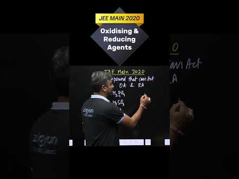 Master Oxidising &amp; Reducing Agents Fast! Ace JEE Prep 🔥 #ZigyanOfficial #JEEMain2026 #JEEadvanced
