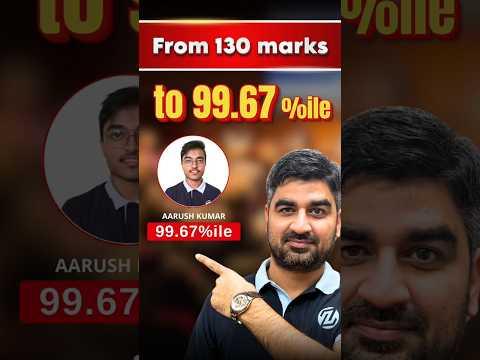From 130 Marks to 99.67%ile 🔥 Real JEE Main Transformation Story | Zigyan #jeemain2026