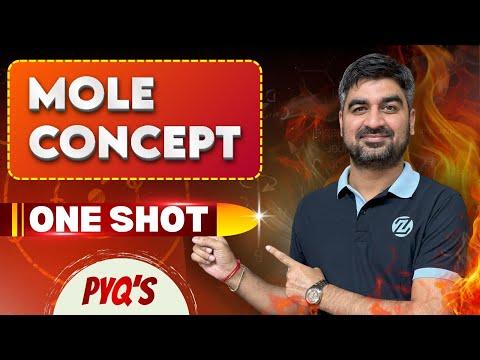 Mole Concept One Shot + PYQs | Complete Revision for JEE Main &amp; Advanced LIVE! #JEEMain2026