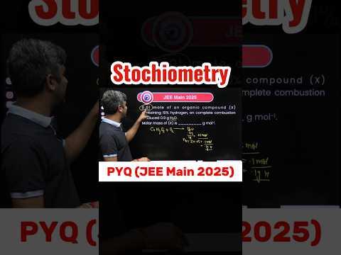 🔥 Don’t Miss These Stoichiometry PYQs! 💯 #JEEMain2026 #JEEadvanced #NEET2026 #Faridabad