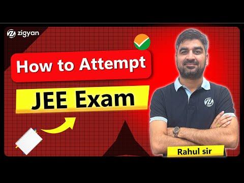 How to Attempt JEE Exam  | JEE Main 2025 | NTA | JEE Main | JEE Advanced | NEET