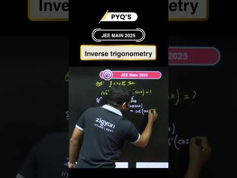 Inverse Trigonometry PYQ JEE MAIN 2025 📐 | Master Maths Fast! #JEEMain2026 #JEEAdvanced #NEET2026