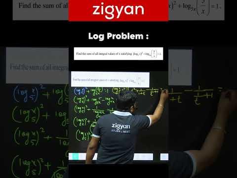 Log Question Solve 🔥 Easy Method Explained | JEE Maths 🚀 #jeemain2026