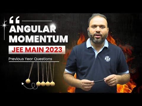 Angular Momentum PYQ JEE Main 2023 🔁 | Master Rotational Motion with Zigyan!  #JEEMain2026