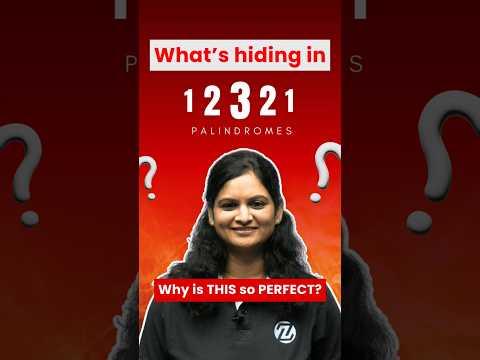 🤯 Palindromes: Coincidence or Calculation? | #IITJEE #jeemains #jeeadvanced #IITadvanced