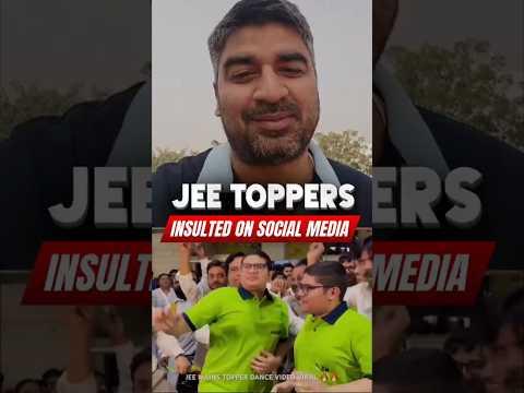 The Harsh Truth About Social Media Shaming &amp; JEE Toppers #jeemain2026 #jeeadvanced