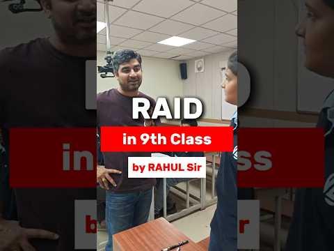Surprise Raid in 9th Class 🔥 | #JEEMain2026 #JEEadvanced #NEET2026 #Faridabad