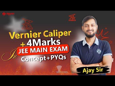 Vernier Caliper Explained | How to use ? | Least Count and Zero Error | JEE-Main I PYQs | Zigyan