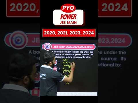 Power PYQs | JEE Main 2020–2024 ⚡ Revise &amp; Master Concepts! #JEE2026 #Zigyan #iitjee #jeeadvanced