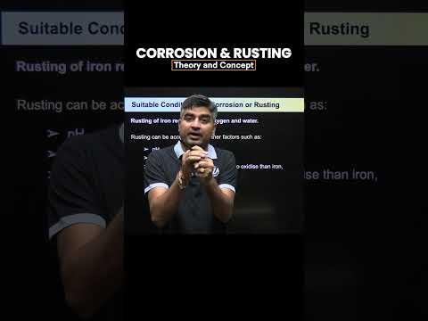Corrosion &amp; Rusting Explained ⚡ #Corrosion #JEEMain #cbse